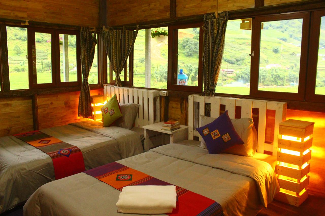 Sapa Terrace View Homestay Eksteriør billede